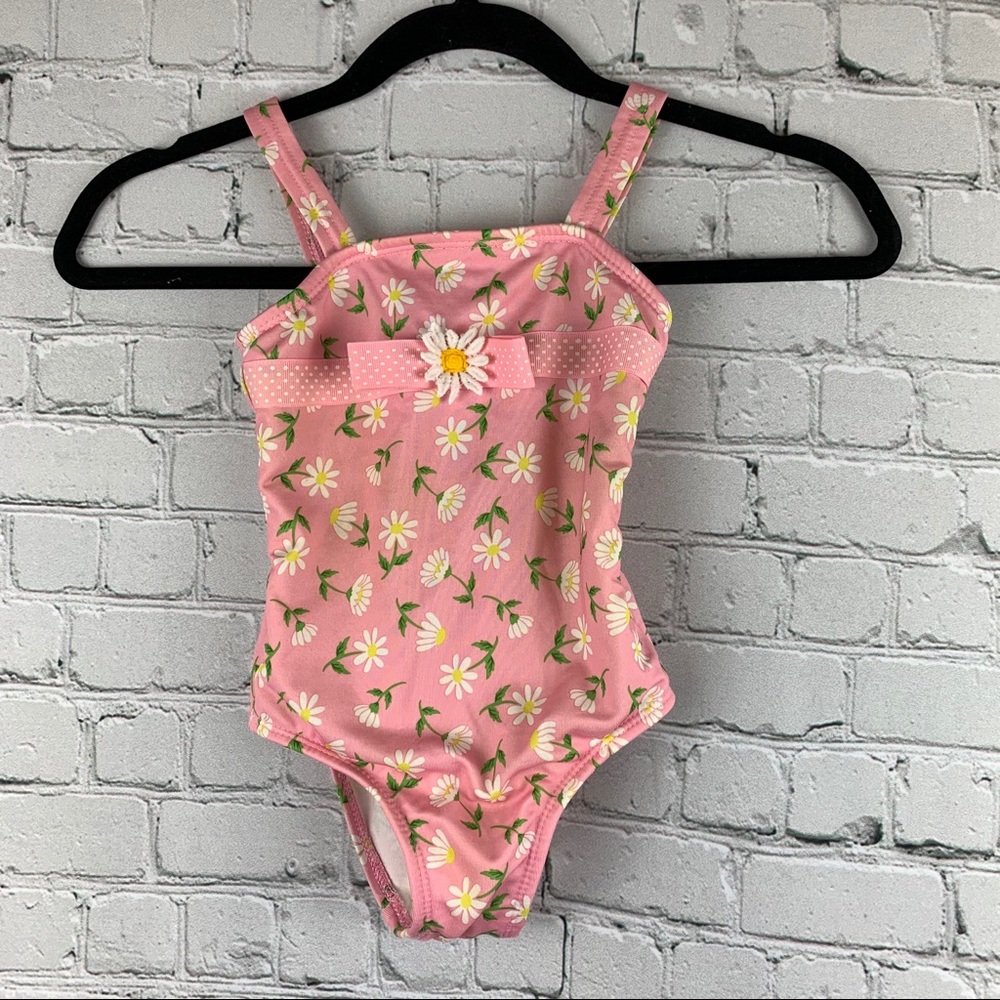 Al & Ray Swimsuit Pint w/ Daisy Print